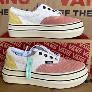 Vans Super COMFYCUSH ERA Mixed Media Antique White/Multi WMNS